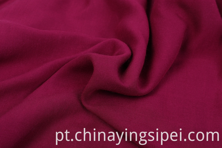 Design popular, liso macio tingido tecido impresso 100%Rayon Voile Fabric Rolls